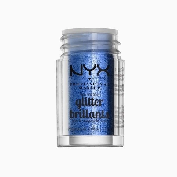 NYX Cosmetics Blue Face and Body Glitter - Picture 2 of 4